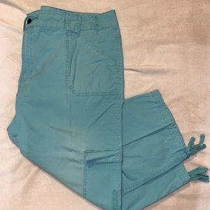 Teal Capri pants